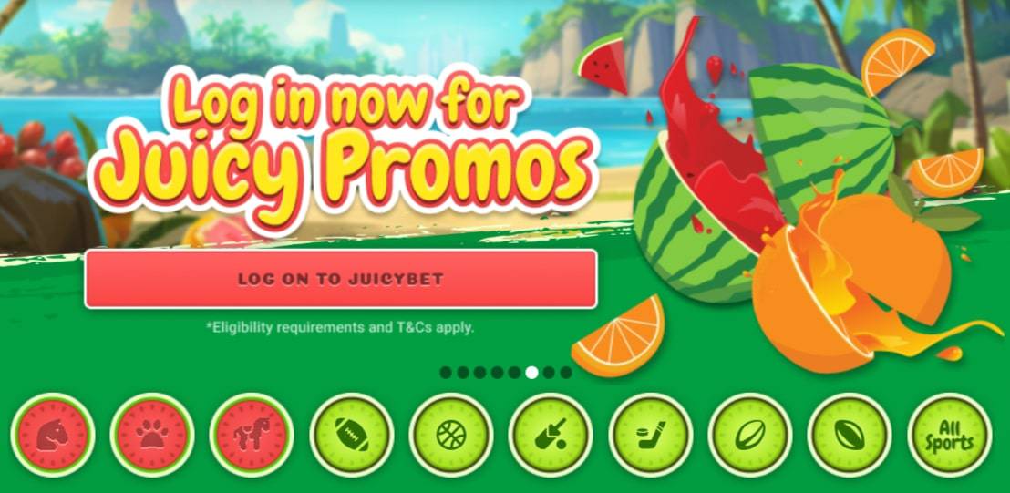 JuicyBet promotions