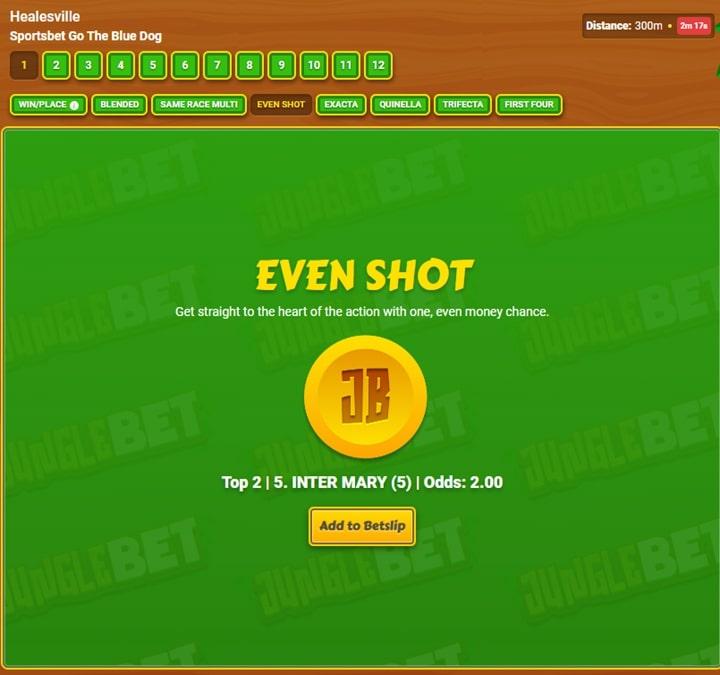 junglebet even shot 2