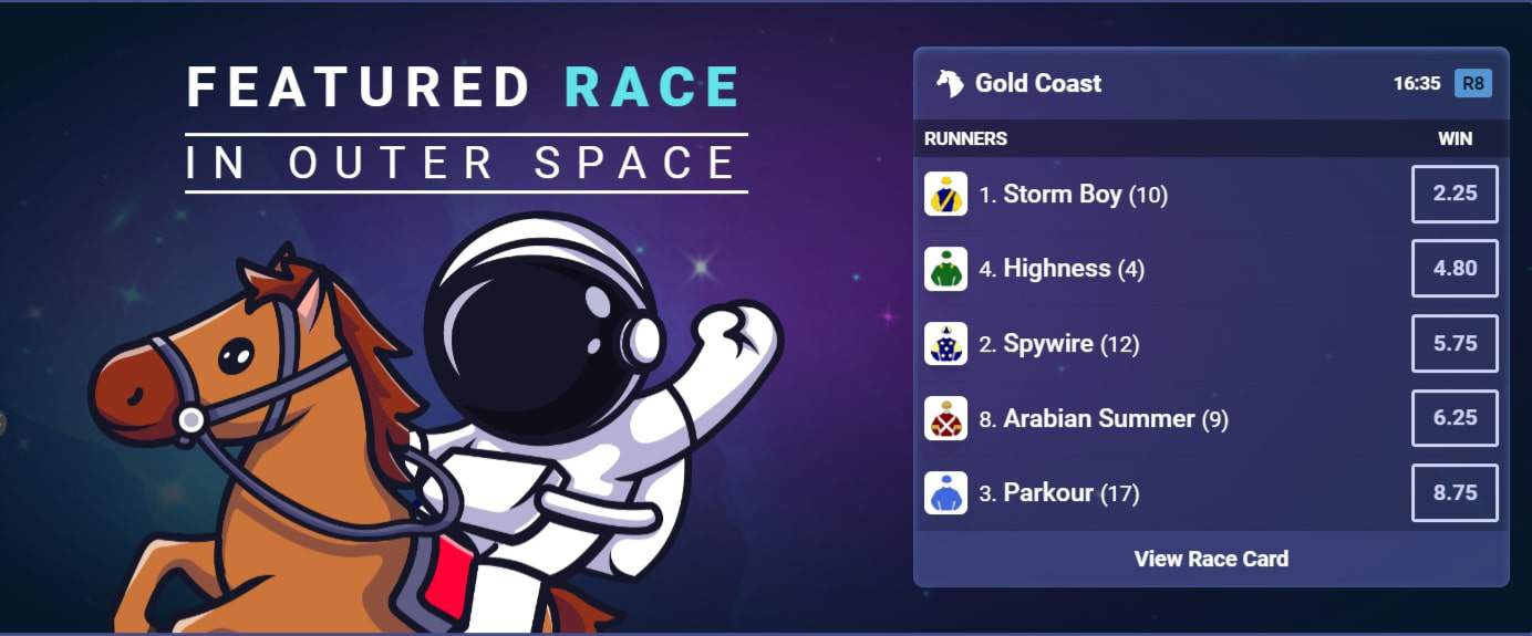 BetGalaxy featured race