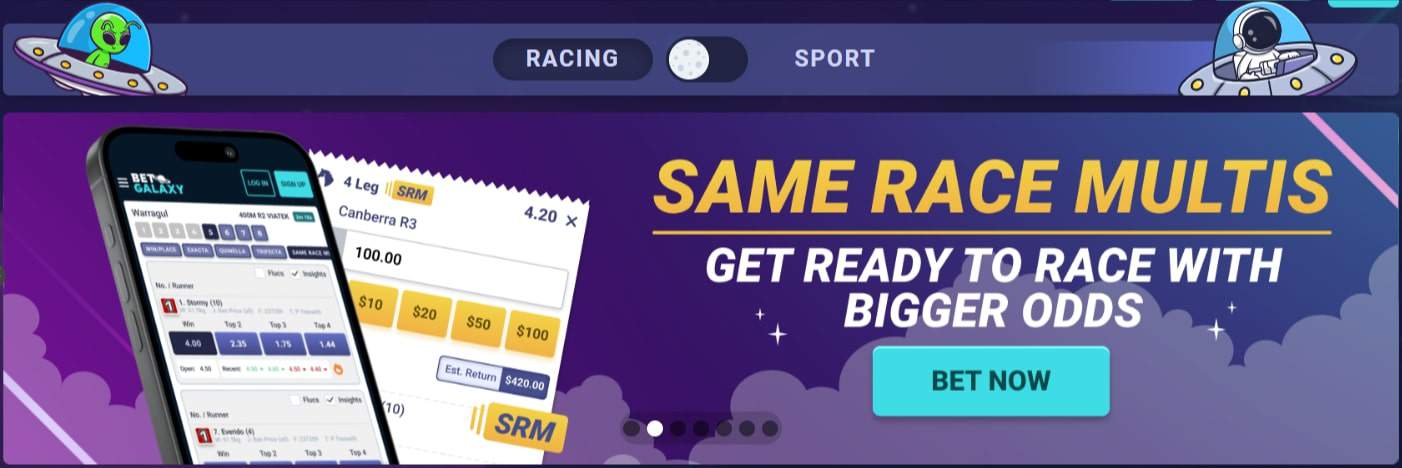BetGalaxy same race multis