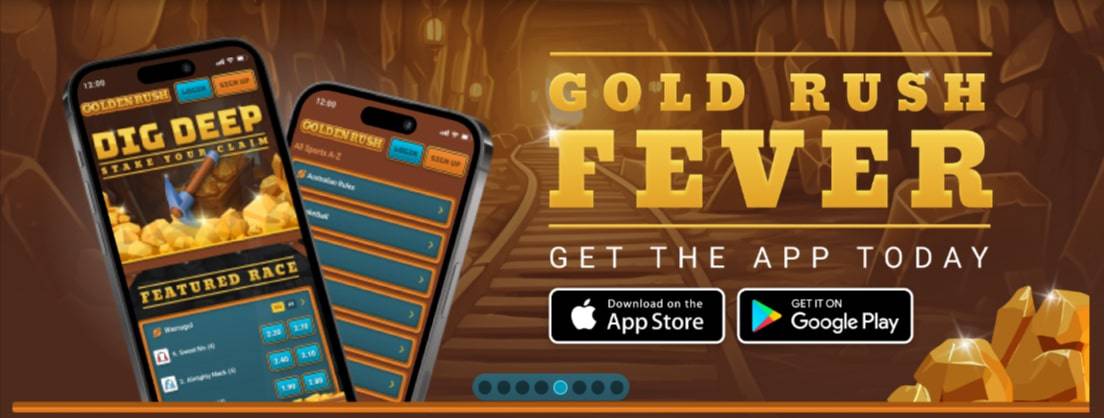 GoldenRush app