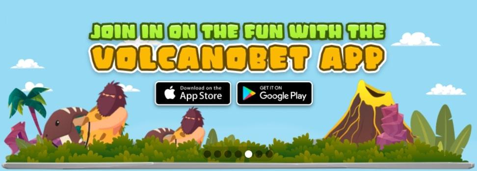 VolcanoBet mobile app