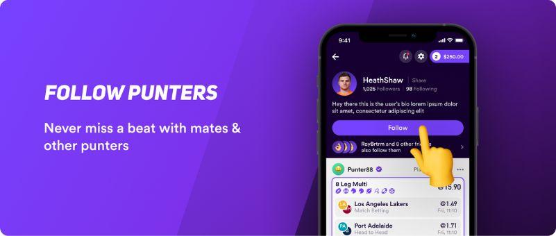 follow punters dabble